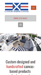 Mobile Screenshot of custommarinecanvas.com